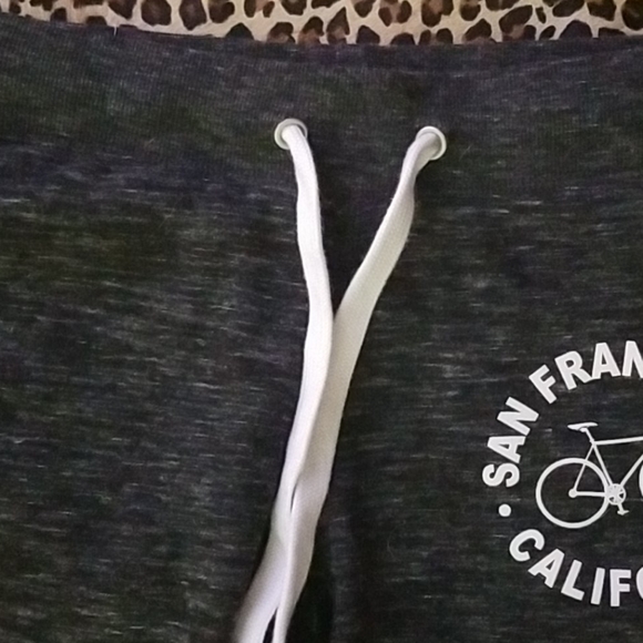 Cozy Black Tiedye Lounge Pants - Picture 3 of 6